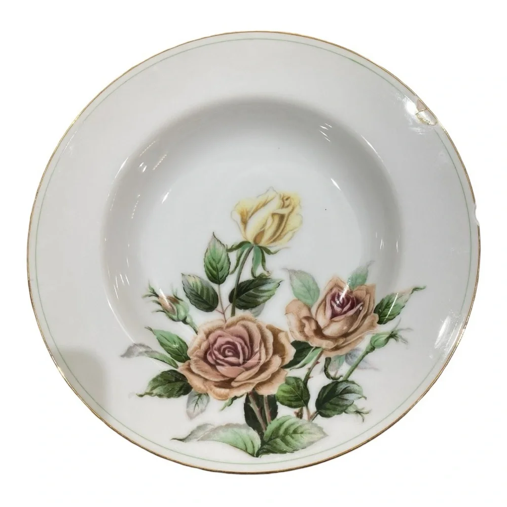 Set of 8 Vintage Kent China Trio Pattern dessert / fruit / sauce bowl. - Picture 5 of 6